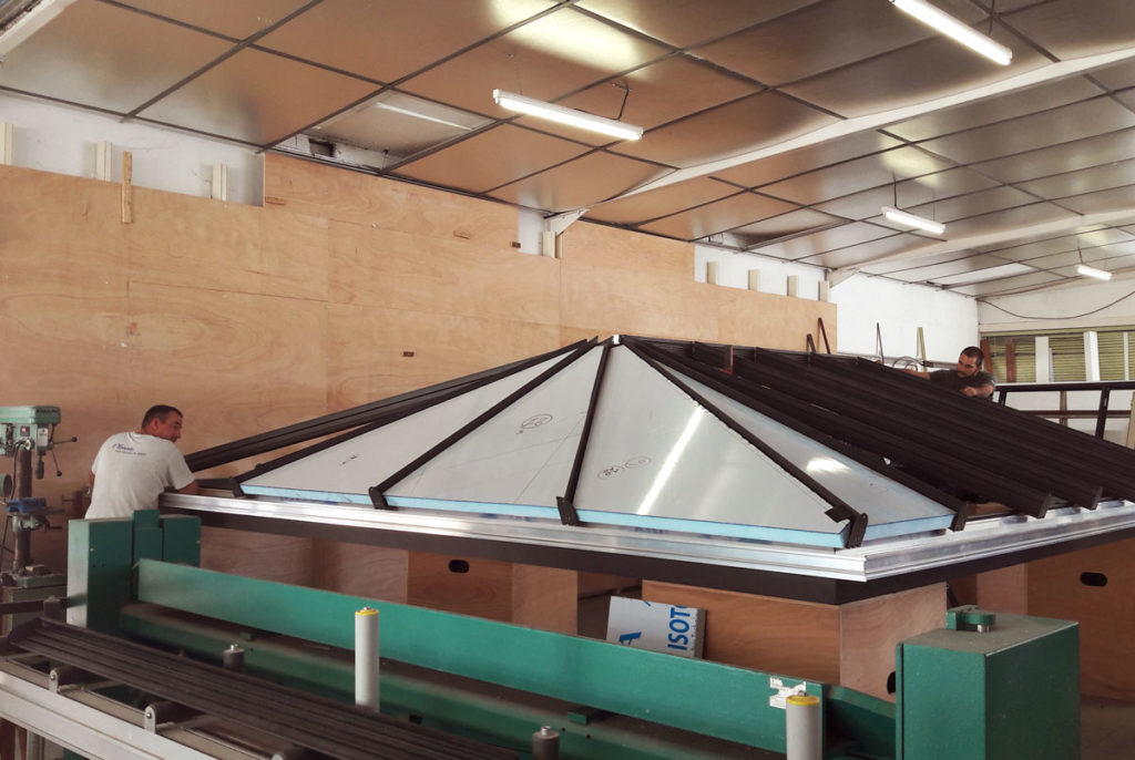 Fabrication veranda