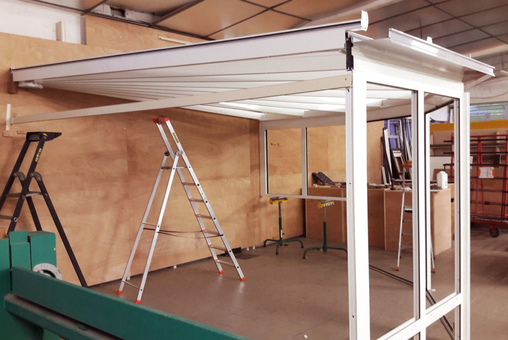 Fabrication veranda
